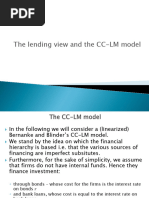 Slides of The CC-LM Model by Prof. Delli Gatti