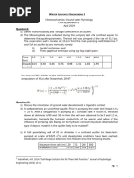 GroundWater Homework