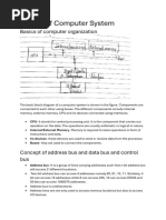 ELC 122 Basics of Computer Organisation