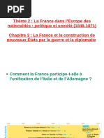 La France Et La Construction de Nouveaux Etats Italie Allemagne