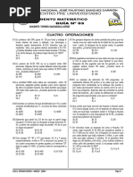 Rm03-Cuatro Operaciones