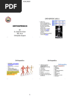 Introduction To Orthopedic