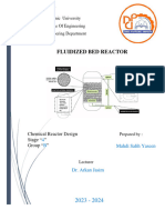 Fluidized Bed Reactor 2