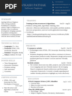 Vikash Resume