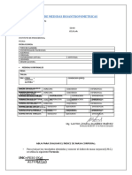 Ficha de Medidas Bioantropometricas 2022