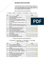 FIRO-B Inventory