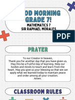 Using Number Properties and The Order of Operations