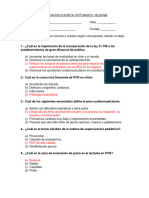 EVALUACION ESCRITA BLSSVB Con Respuestas