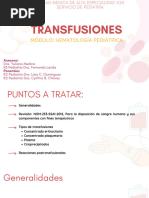 TRANSFUSIONES