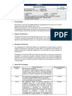 Reporte de Simulacro de Atropellamiento de Persona. TAIR 27.12.2023