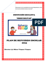 Plan de Refuerzo 2024