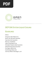 OAI System Liquid Cooling Guidelines - in OCP Template - Mar 3 2023 - Update