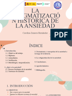 Power Point La Estigmatización Histórica de La Ansiedad