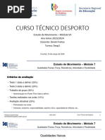 Estudo Do Movimento - MÃ Dulo 7 - Desp2 - Parte A