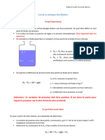 Loi de La Statique Des Fluides