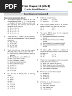 Tejas Prayas JEE (2024) : Coordination Compound