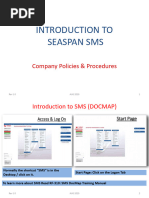 Introduction To Seaspan Sms - Ratings Rev 1.0 Aug 2020