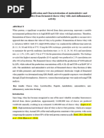 Production, Purification and Characterization of Antioxidative and Antidiabetic Peptides From Fermented Cheese Whey With Anti-Inflammatory Activity