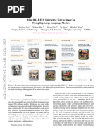 Mini DALL E 3: Interactive Text To Image by Prompting Large Language Models