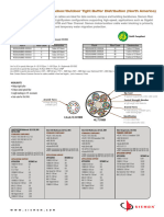 Siemon Xglo and Lightsystem Indoor Outdoor Tight Buffer Distribution North America Spec Sheet