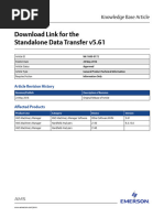 Manuals Guides Download Link For Standalone Data Transfer v5 61 Ams en 40156