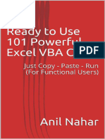 Ready To Use 101 Powerful Excel VBA Code Just Copy - Paste - Run (For Functional Users) (Anil Nahar) (Z-Library)