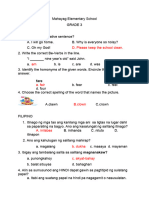 Test Questions Grades3&4