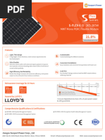 Flexible Solar Module S6 QHES