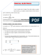 POTENCIAL ELÈCTRICO 5to