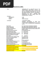 Informe Ampliación de Plazo