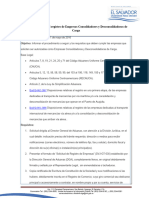 Autorización para El Registro de Empresas Consolidadores y Desconsolidadoras de Carga