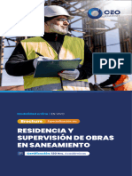 Brochure RESIDENCIA Y SUPERVISION DE OBRAS EN SANEAMIENTO 20 07 2023