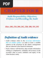 Auditing Principles and Practice I Chapter 4