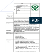 SOP PENGKAJIAN AWAL PASIEN Revisi