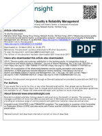 International Journal of Quality & Reliability Management: Article Information