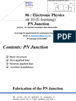 KIE 1006-Lecture 10-PN Junction