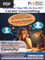 Career Counseling by Mohit Mangal