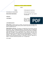 Musculoskeletal Sample Charts