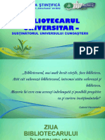 Bibliotecarul Universitar - : Biblioteca Ştiinţifică