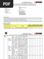 PLANIFICACIÓN ANUAL - INGLES 3° y 4° - 2022