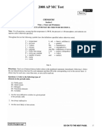 AP Chemistry 2008 With Answers