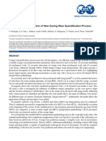 Systematic Field Validation of New Casing Wear