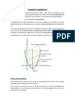 FunciÃ N Cuadrã¡tica Unidad 1