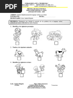 PRUEBA DIAGNOSTICA 3 Años