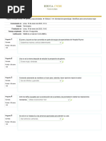 Actividad de Aprendizaje. Identificar para Comunicarse Mejor