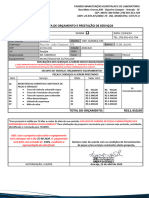 ORÇAMENTO AUTOCLAVE - PAULO Com Troca de Peças