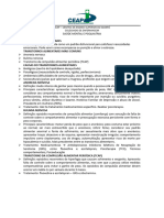 Transtornos Alimentares: Ceap - Centro de Ensino Superior Do Amapá Colegiado de Enfermagem