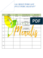 Jadwal Podcase