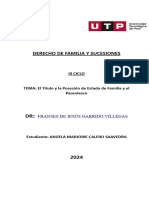 El Título y La Posesión de Estado de Familia y El Parentesco