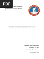Control de Convencionalidad o Inconvencionalidad Grupo #4